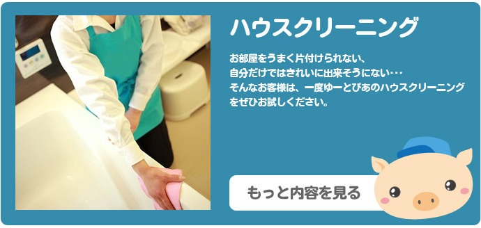 ハウスクリーニング